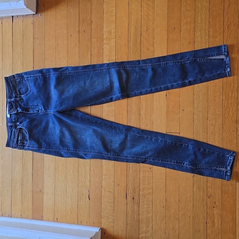 NWT, Hidden, Amelia, Skinny, Ankle Slit, Dark Wash Jeans, Women's 24